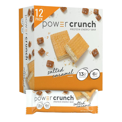 Power Crunch Original Salted Caramel Protein Bar - 12 Count
