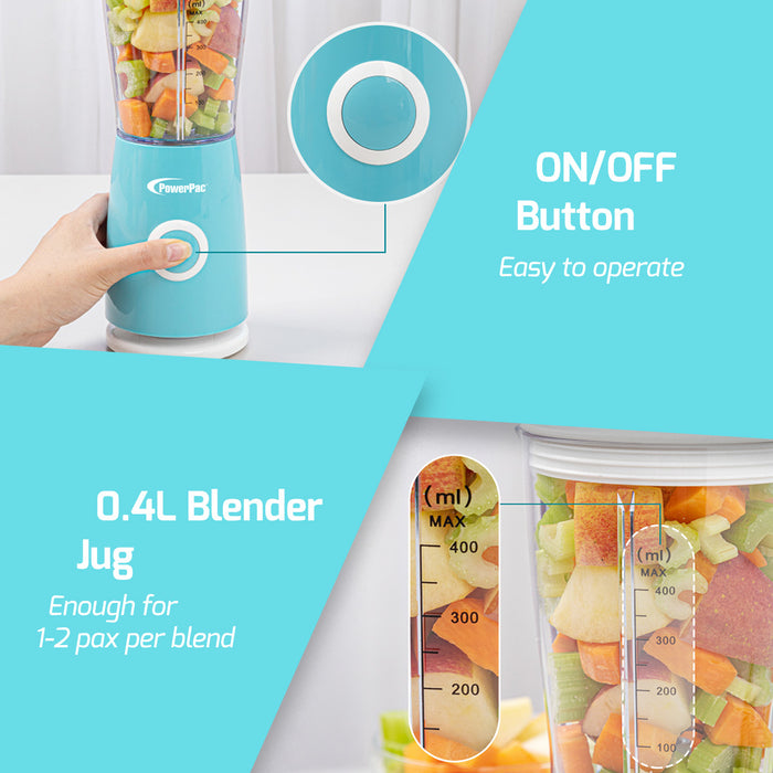 PowerPac 2-in-1 Blender for Grinding & Blending (PPBL686)