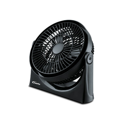 PowerPac 9" Air Circulator Fan – High Velocity, Powerful Airflow, Adjustable Tilt, Thermal Fuse Protection, 3-Speed, black, PP2809