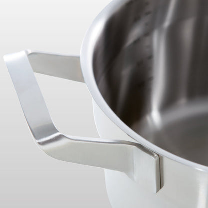 Premium+ pannenset 5-delig zilver handgreep