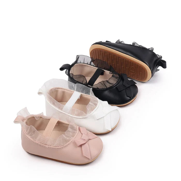 PRINCESS Tulle Bowtie Shoes