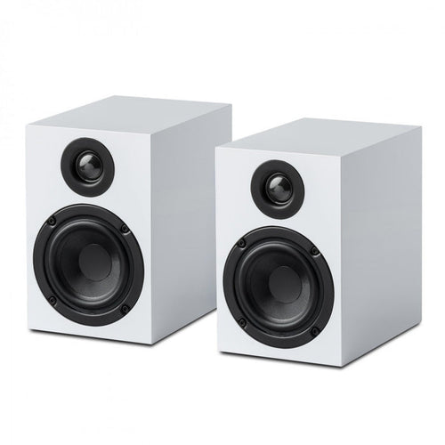 Pro-Ject Speaker Box 3 E Bookshelf Speakers Pair White - Clearance