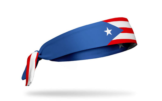 Puerto Rico Flag Flex Tie Headband - View 1