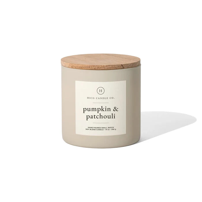 Pumpkin & Patchouli Candle | Hico Candle Co.