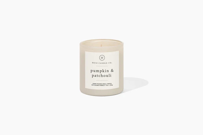 Pumpkin & Patchouli Candle | Hico Candle Co.