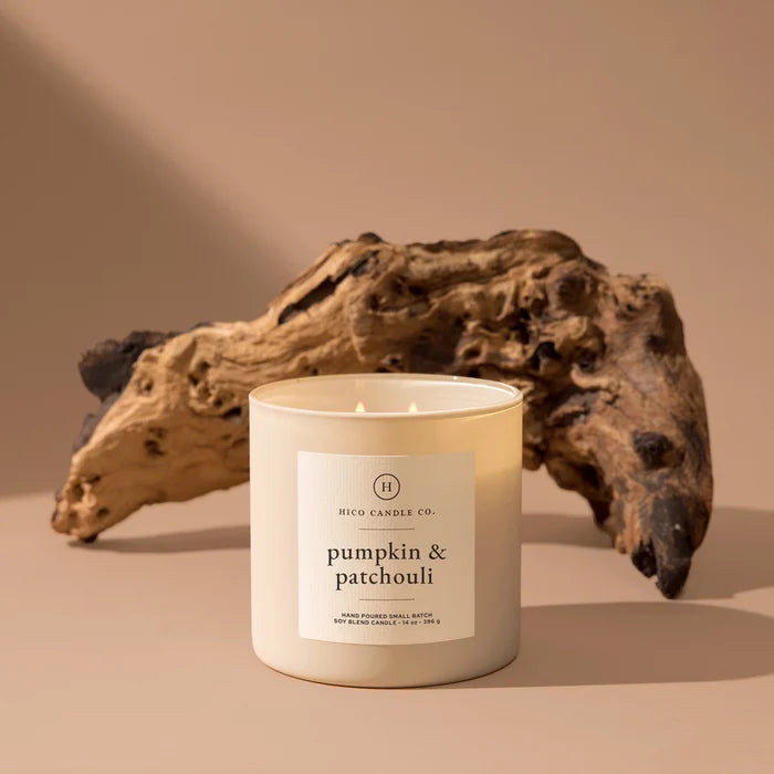 Pumpkin & Patchouli Candle | Hico Candle Co.