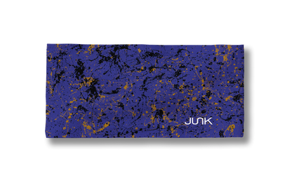 Purple Black Gold Splatter Big Bang Lite Headband - View 3