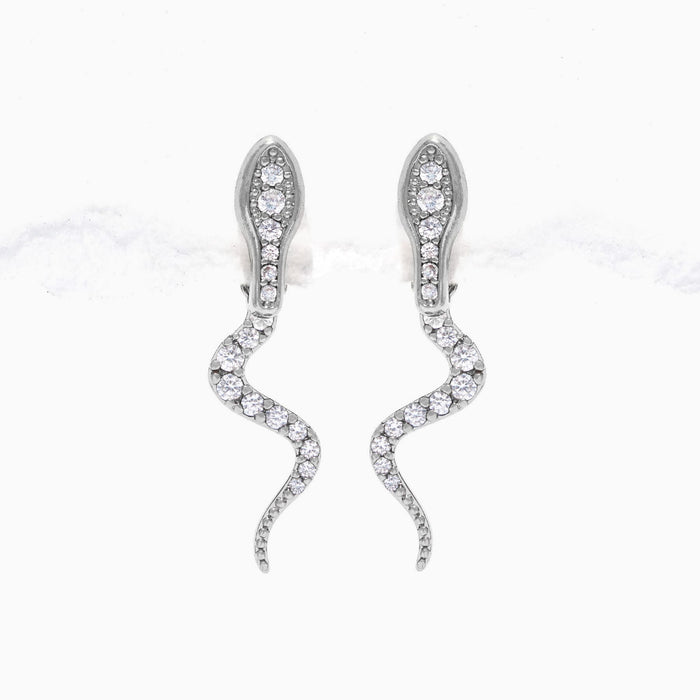 Python Ear Jacket Earrings