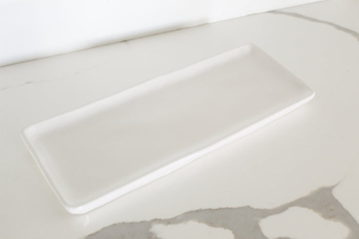 Rae Dunn Ceramic Stem Print Tray