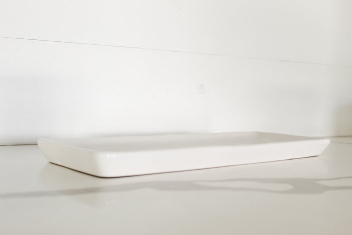 Rae Dunn Ceramic Stem Print Tray
