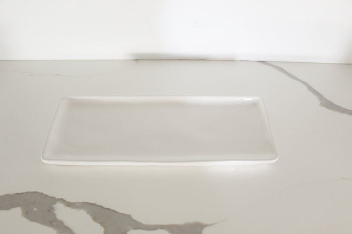 Rae Dunn Ceramic Stem Print Tray