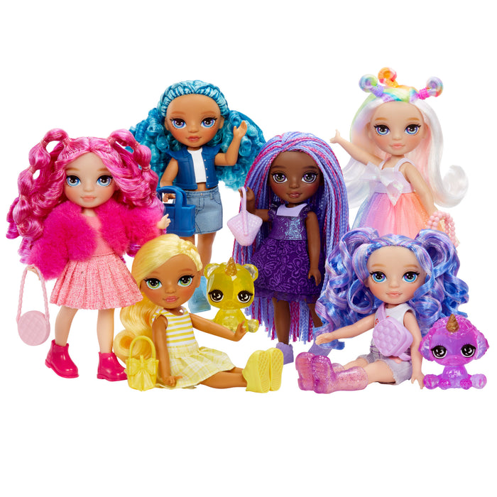 Littles Magenta, Daisy, Sapphire, Amethyst, Bailey, and Opal