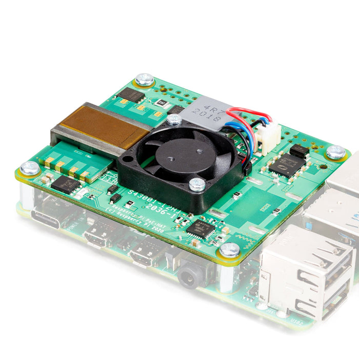 Raspberry Pi PoE+ HAT by Raspberry Pi - The Pi Hut