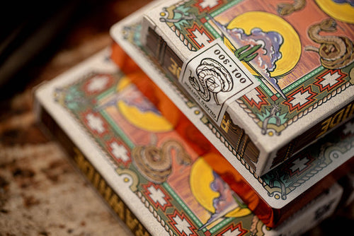 Rawhide GLD Luxury Playing Cards