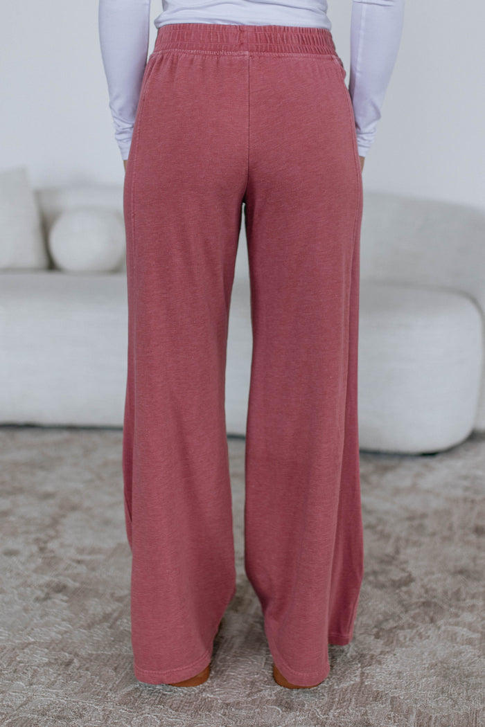 Rayn Lounge Pants - Berry