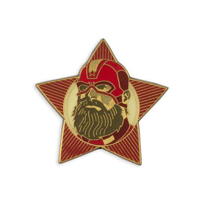 Red Guardian Enamel Pin