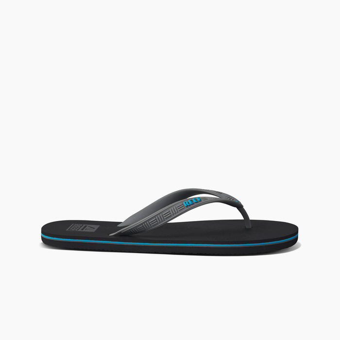 Reef Seaside - Grey/Aqua/Black - Top View