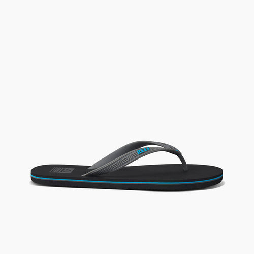 Reef Seaside - Grey/Aqua/Black - Top View