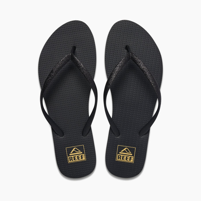 Reef Seaside - Black Glitter - Main View