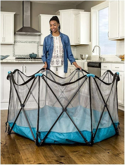Regalo My Play, 8 Panel Portable Play Yard Teal