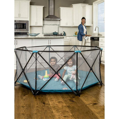 Regalo My Play, 8 Panel Portable Play Yard Teal