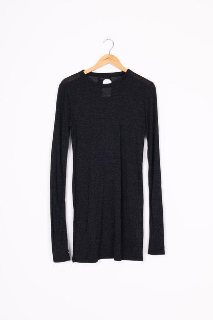 Ricochet Womens Black Top Size 12