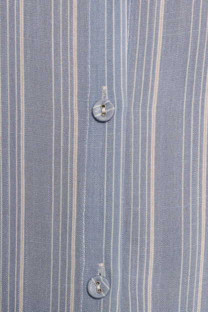 Petal and Pup USA TOPS Rixo Button Down Top - Blue Stripe