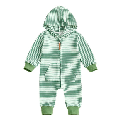 ROCCO Hooded Zipper Jumpsuit
