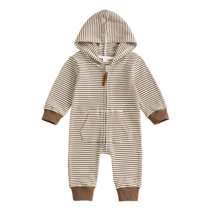 ROCCO Hooded Zipper Jumpsuit