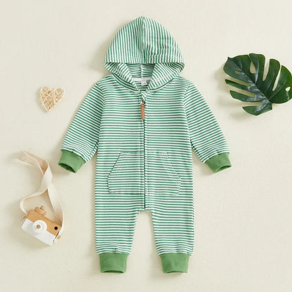 ROCCO Hooded Zipper Jumpsuit