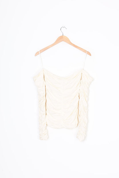 Rohe Womens Cream Top Size 36