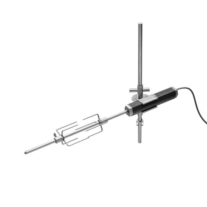 Rotisserie Set with Prongs and Rod