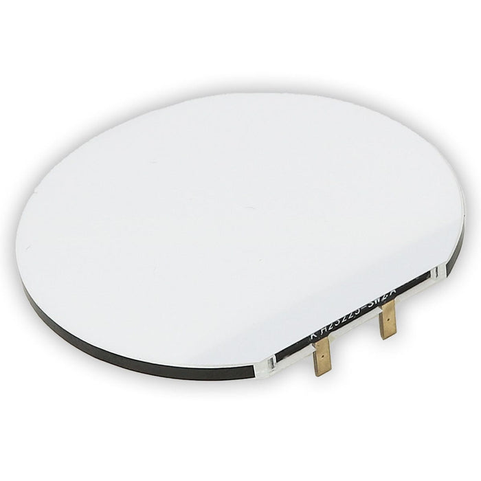 Round Semi-Circle Backlight LED - 50mm Diameter by The Pi Hut - The Pi Hut