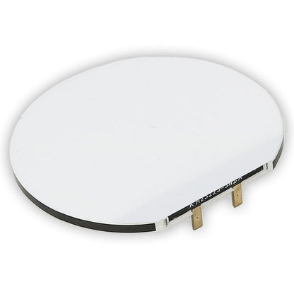 Round Semi-Circle Backlight LED - 50mm Diameter by The Pi Hut - The Pi Hut