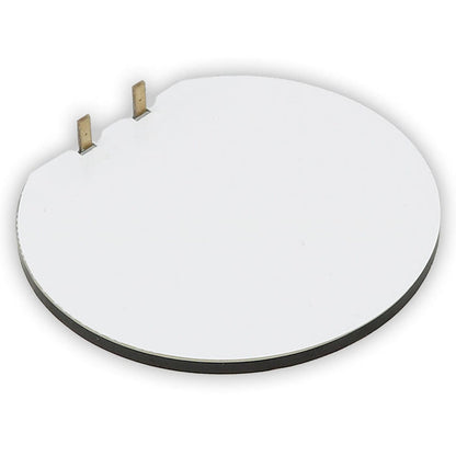 Round Semi-Circle Backlight LED - 50mm Diameter by The Pi Hut - The Pi Hut