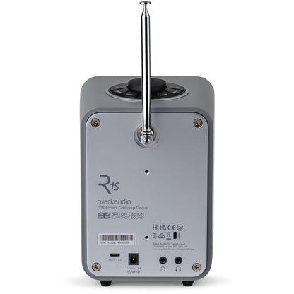 Ruark R1S Premium DAB DAB+ FM Bluetooth USB Digital Smart Radio Charcoal - Ex-Display Clearance