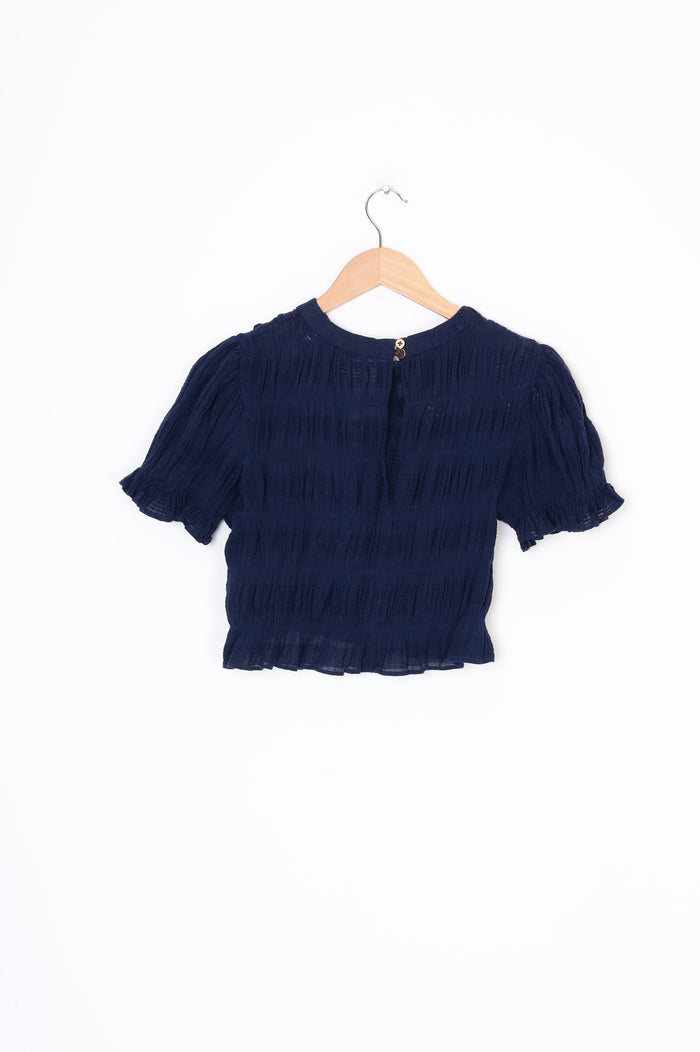Ruby Womens Blue Top Size 6