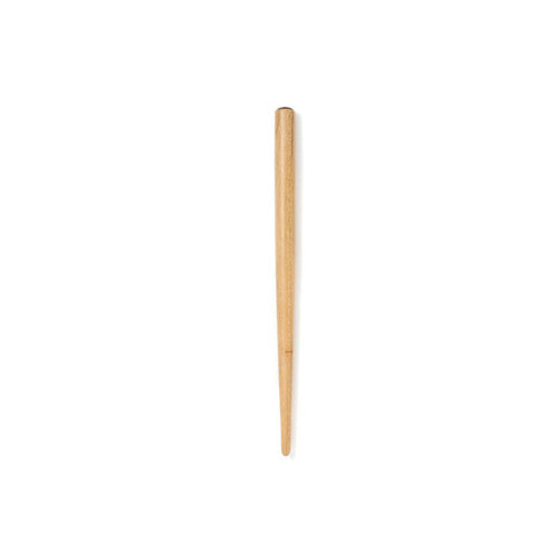 Sakura wood nib holder on white background