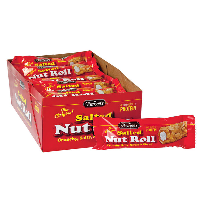 Salted Nut Roll Bars - 24ct
