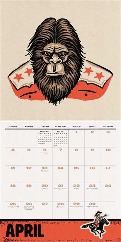 Sam Larson 2027 Wall Calendar by Sam  Larson