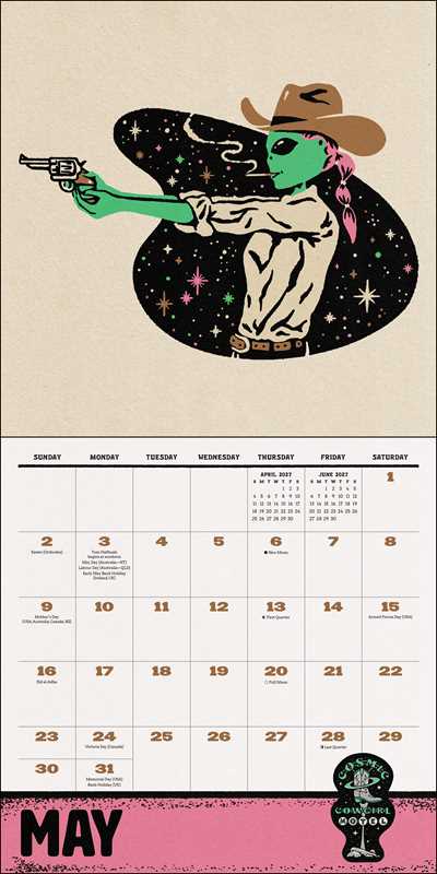 Sam Larson 2027 Wall Calendar by Sam  Larson
