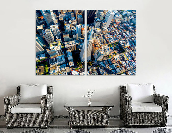 San Francisco Streets Canvas Print #9221