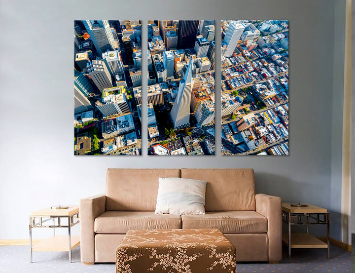 San Francisco Streets Canvas Print #9221