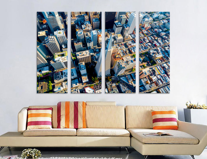 San Francisco Streets Canvas Print #9221