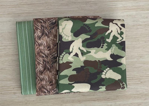 Sasquatch 3- 1 Yard Fabric Bundle