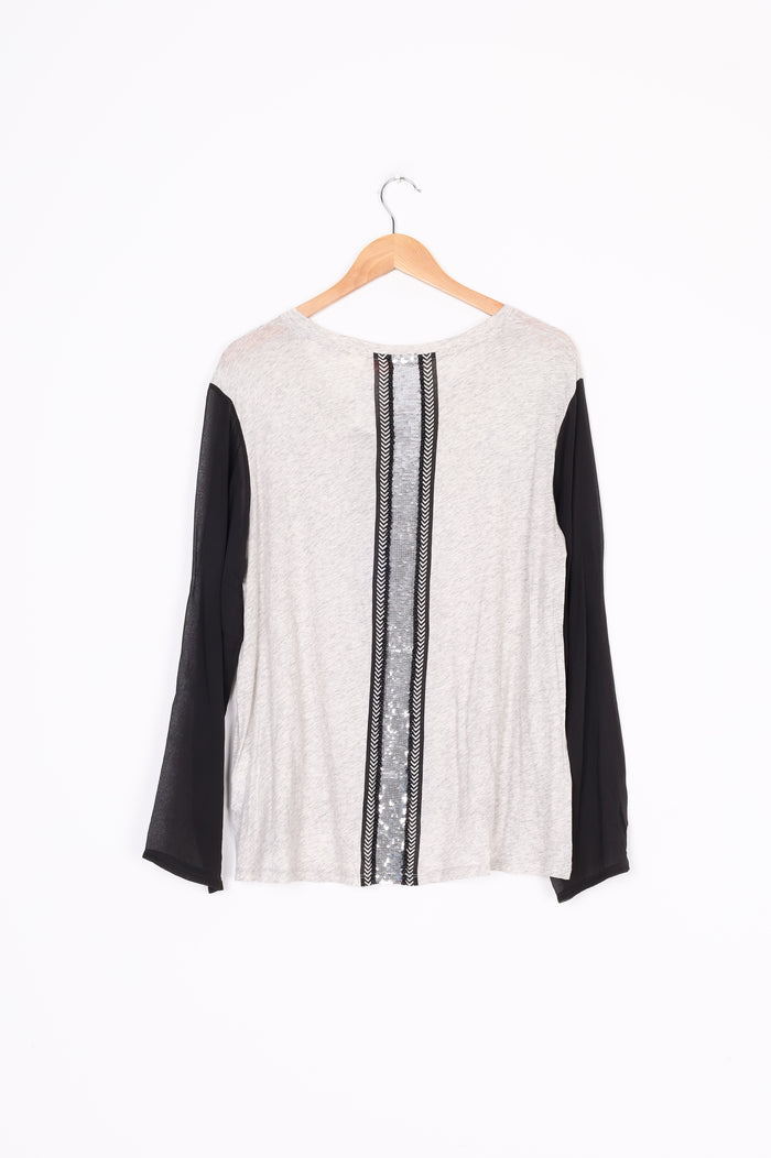 Sass & Bide Womens Grey Top Size 12