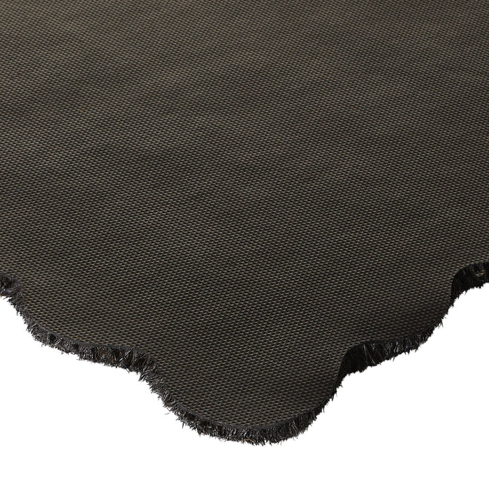 Scalloped Coir Doormat 75x45cm