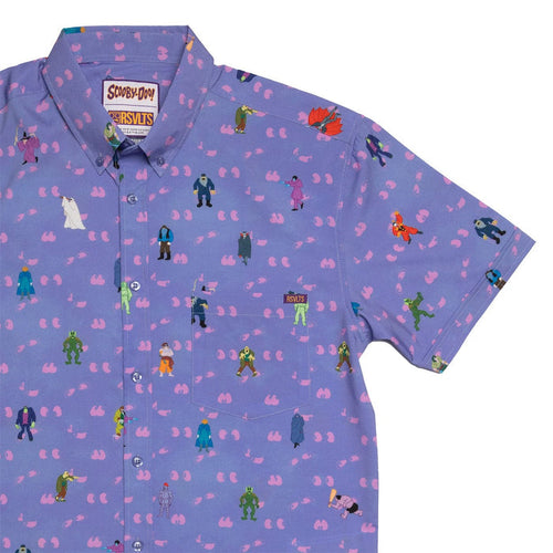 RSVLTS XS Scooby-Doo Short Sleeve Shirt Scooby-Doo "Scoob, Run!" – KUNUFLEX Short Sleeve Shirt
