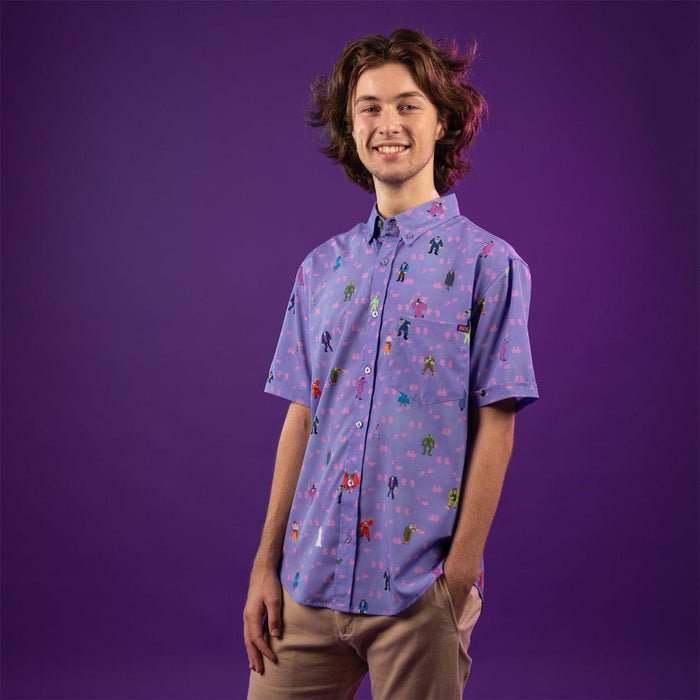 RSVLTS Scooby-Doo Short Sleeve Shirt Scooby-Doo "Scoob, Run!" – KUNUFLEX Short Sleeve Shirt