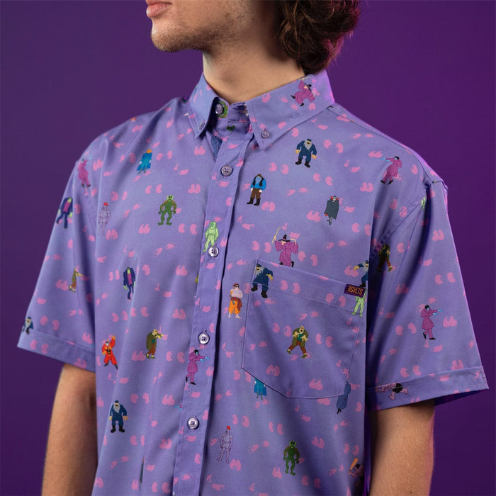 RSVLTS Scooby-Doo Short Sleeve Shirt Scooby-Doo "Scoob, Run!" – KUNUFLEX Short Sleeve Shirt
